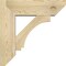 Ekena Millwork Imperial Slat Rough Sawn Bracket w/ Offset Brace, Douglas Fir, 8"W x 26"D x 26"H BKT0806X26X26IMP06RDF - alternate 3